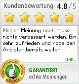 Diese Bewertungen haben wir erhalten.
