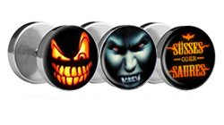 Soul-Cats Fakeplugs Horror – Orecchini A Clip Jack Skellington | Acciaio Inox – Ideali Per Halloween
