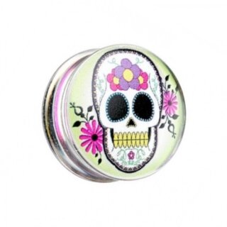 Silhouette Plug - Totenkopf - Bunt