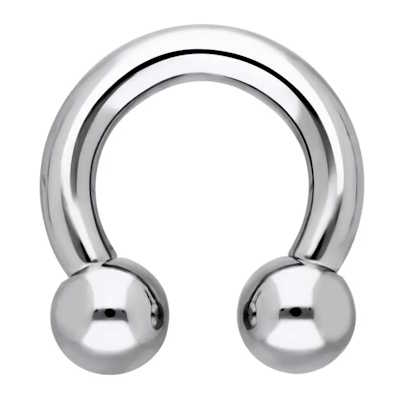 Hufeisen Circular Barbell für PA Piercing