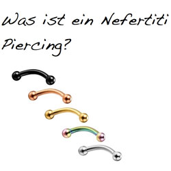 Nefertiti Piercing und Nofretete Piercing