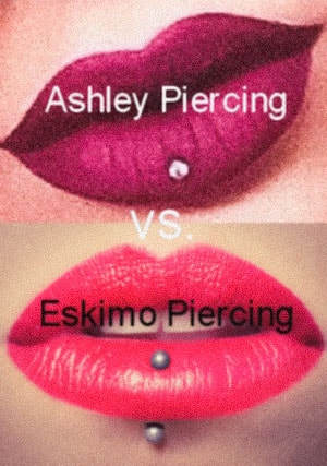 Unterschied Ashley Eskimo Piercing Unterschied zwischen Ashley und Eskimo Piercing