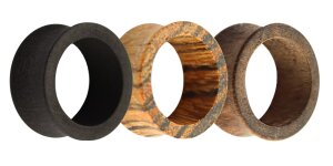 Fly Style Piercing Ohr Tunnel - Katzenauge Horn Tunnel Plug