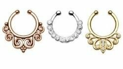 Fake Septum Piercing