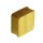 Holz Plug - Viereck - Jackfrucht Holz 16 mm