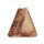 Holz Plug - Dreieck - Palmen Holz - Hell 10 mm