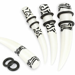 Dehnungsstab - Knochen - Tribal 6 mm