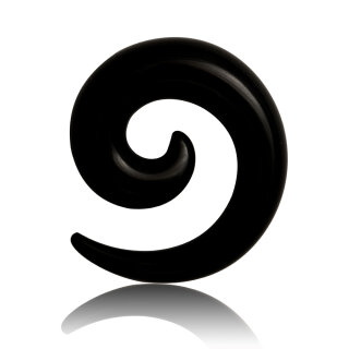 Dehner - Schnecke - Kunststoff - schwarz 8 mm