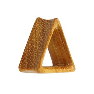 Holz Tunnel - Dreieck - Jackfrucht Holz 16 mm