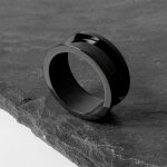 Titan Tunnel - Schwarz 8 mm