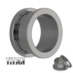 Titan Tunnel - Silber 3 mm