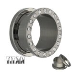 Titan Tunnel - Silber - Kristall 2 mm