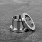 Flesh Tunnel - Stahl - Silber 8 mm