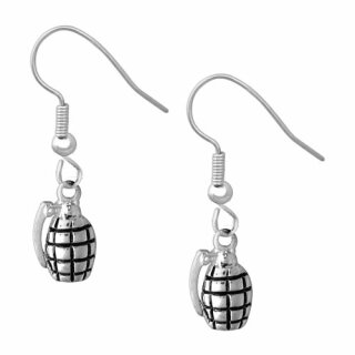 Ohrringe - 925 Sterling Silber - Handgranate