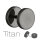 Titan Fake Plug schwarz - [3.] - 1,2 x 8 mm