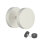 Piercing Fake Plug - Weiß - Pearl [2.] - 1.2 x 10 mm