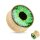 Holz Plug - Ahorn - Auge - Grün 8 mm