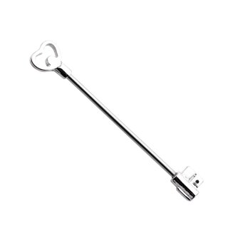 Piercing Stab - Industrial - Silber - Schlüssel