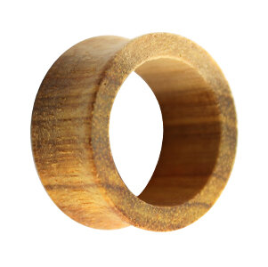 Holz Flesh Tunnel - Braun - Canary Wood 16 mm