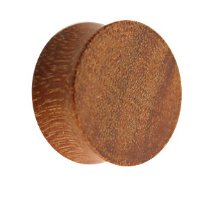 Holz Ohr Plug - Braun - Granadillo 10 mm