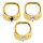 Septum Klicker - Gold - Flügel - Kristall