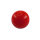 Piercing Kugel - Kunststoff - Rot [01.] - 1.2 x 3 mm