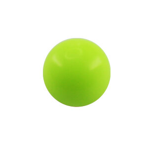 Piercing Kugel - Kunststoff - Hellgrün [01.] - 1.2 x 3 mm