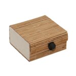 Aufbewahrungsbox - Bambus - Braun
