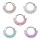 Septum Klicker - Ring - Silber - Kristalle - Doppel - [02.] - klar