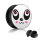 Motiv Plug - Gewinde - Panda Gesicht 12 mm