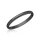 Ring - 925 Silber - Glänzend - 4 Breiten - Schwarz