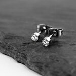 Max Palmer - Ohrstecker mit Swarovski Kristall