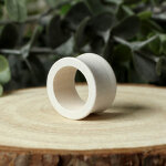 Holz Flesh Tunnel - Weiss