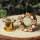Flesh Tunnel - Stahl - Gold - Blumen
