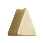 Holz Plug - Dreieck - Krokodil Holz