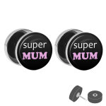Motiv Fake Plug - Super Mum