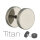 Piercing Fake Plug - Titan - Silber
