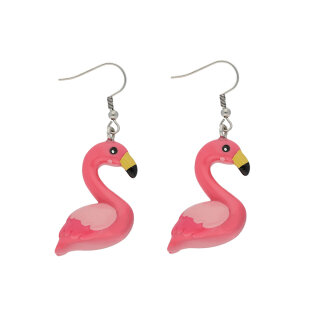 Ohrringe - Hänger - Flamingo