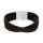 Armband - Leder - Magnetverschluss - 2 Reihen