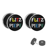 Motiv Fake Plug - Flitzpiepe