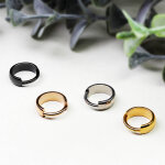 Segmentring Piercing - Klicker - Segmentklicker - Titan - Breit