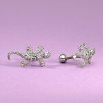 Piercing Stab - Kurz - Echse - Kristalle