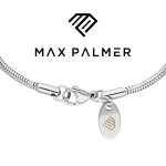 Max Palmer - Schlangenkette - Silber