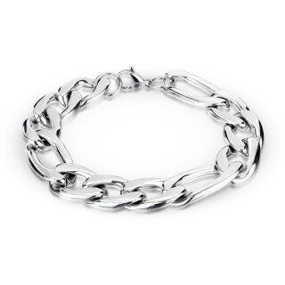 Armband - Figarokette - Silber