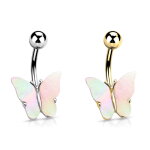 Piercing Banane - Schmetterling - Rosa