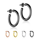 Ohrstecker - 925 Silber - Creolen