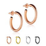 Ohrstecker - 925 Silber - Creolen