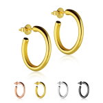 Ohrstecker - 925 Silber - Creolen