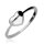 Ring - 925 Silber - Herz