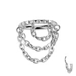 Segmentring Piercing - Klicker - Segmentklicker - Titan - Ketten